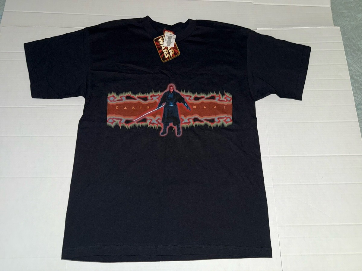 Star Wars Episode 1 Darth Maul T-shirt XL New With Tags Vintage 