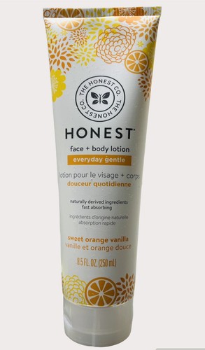 6 Pack Honest Co Face + Body Lotion Sweet Orange Vanilla ~ 8.5 oz | Lot of 6 - Picture 2 of 3