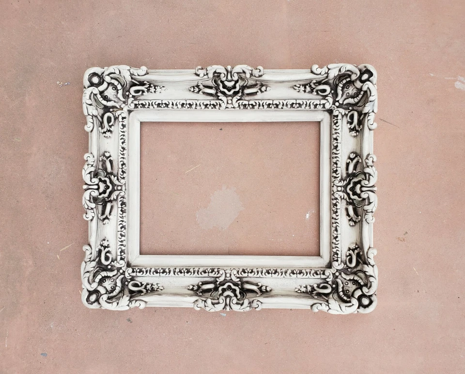 12x16 Vintage Shabby Chic Photo Frame Decorative Baroque Picture Frame - Image 3 of 4