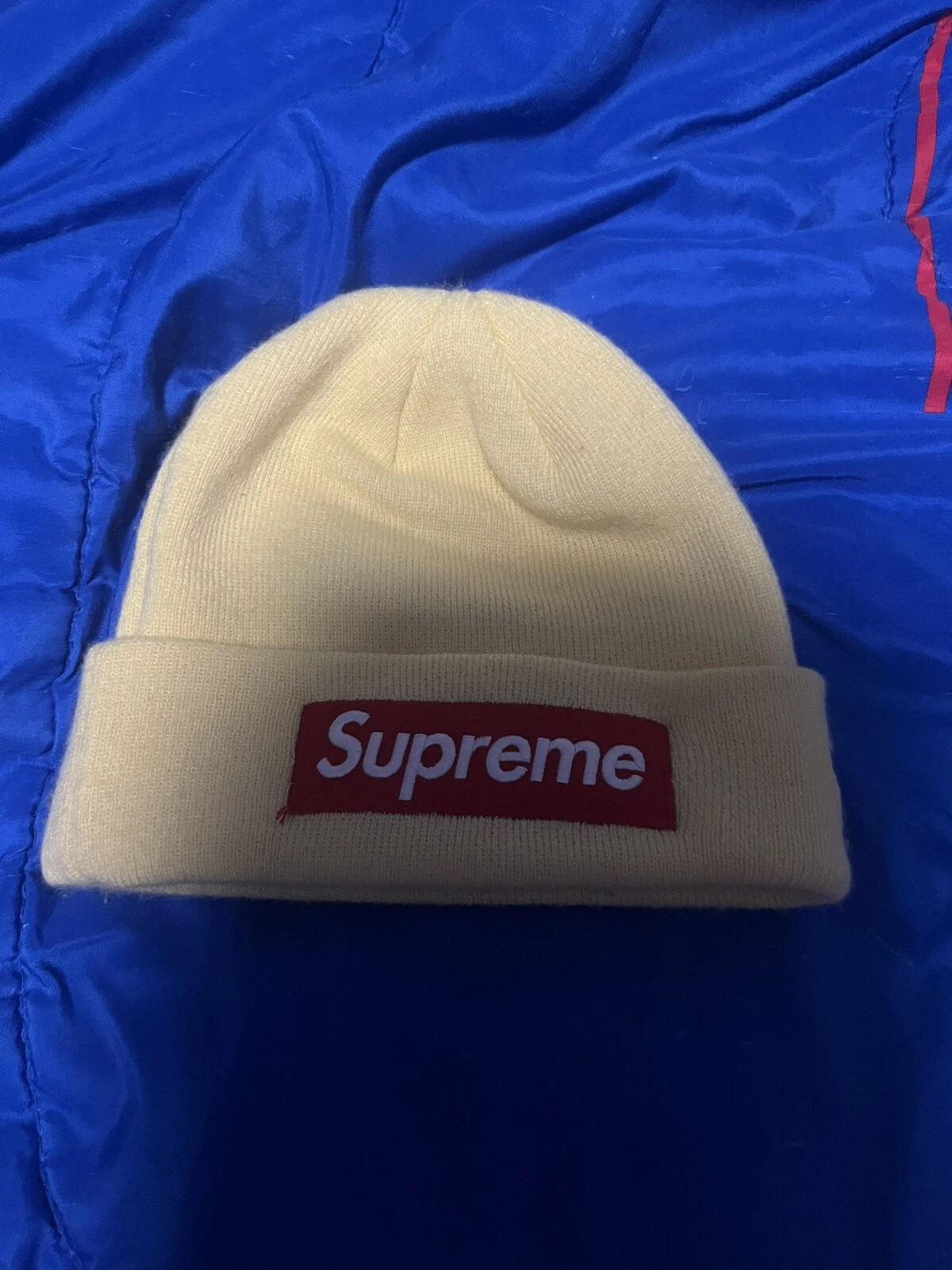 Bonnet Supreme S Logo Boîte Jaune Logo Taille Unique