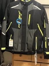 Castle X Fusion Mid-layer Jacket Full Zip TRS Thermal System Snowmobile Coat 