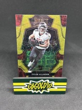 2022 Panini Select - Premier Level Tyler Allgeier #105 Gold Prizm /10 RC