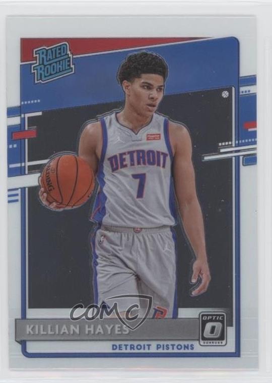 2020-21 Panini Donruss Optic Rated Rookie Killian Hayes #157 4a4