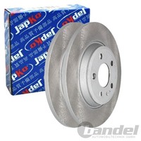 2X Japko Bremsscheiben Hinten 300Mm Voll Passend FÜR Audi A4 A5 A6 A7 Q5