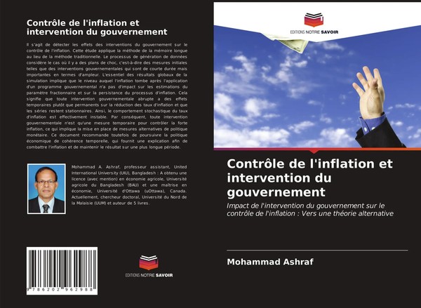 Mohammad Ashraf | ContrôLe De L'inflation Et Intervention Du Gouvernement | Buch-image