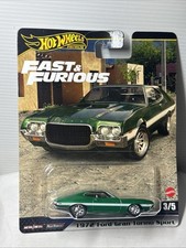 Hotwheels 1/64 🇨🇵 Fast and Furious , 1972 ford gran torino Sport #3/5 de 2024