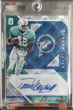 2016 Panini Unparalleled Paul Warfield #106 Blue Autographs /25