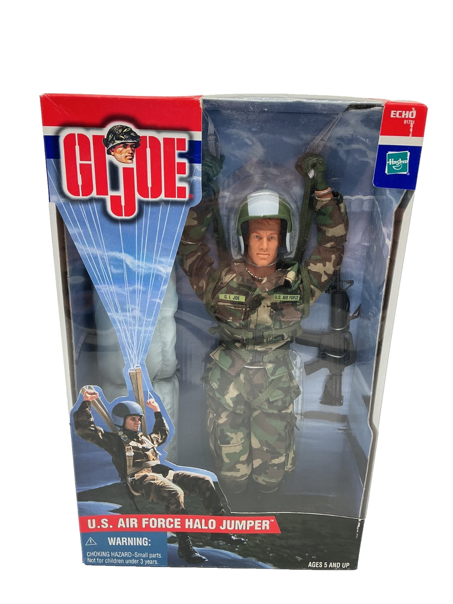 ミリタリー G.I. JOE U.S. AIR FORCE HALO JUMPER Hasbro GI Joe U.S. Air Force HALO JUMPER 12 Inch Action Figure | eBay