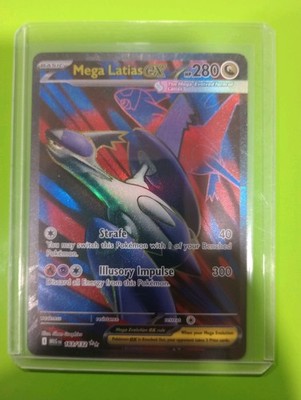 Mega Latias ex 163/132 Me01: Mega Evolution Holo Full Art Near Mint