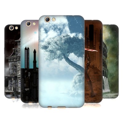 OFFICIAL SIMONE GATTERWE CASTLES AND PALACES SOFT GEL CASE FOR OPPO PHONES