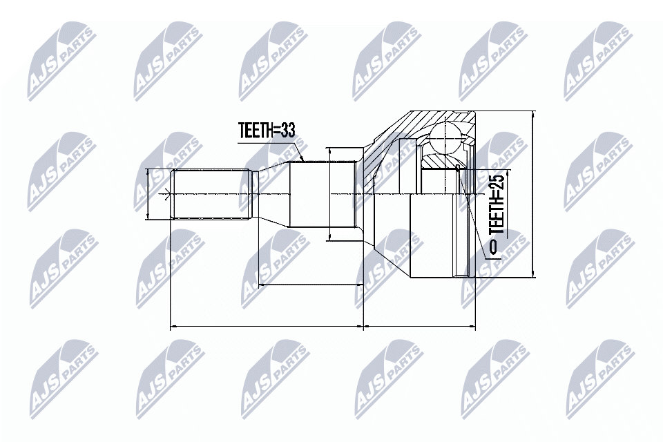 N.T.Y. NPZ-PL-031.NTY Joint Kit, drive shaft for OPEL - Image 4