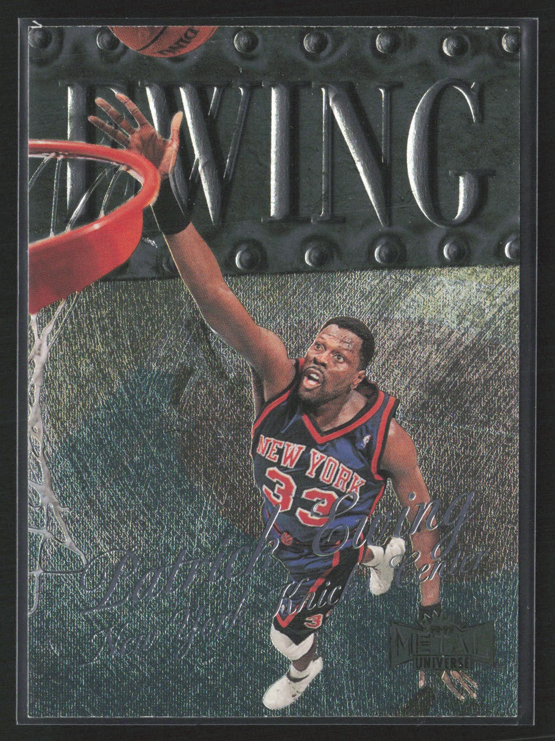 1998-99 Metal Universe #22 Patrick Ewing