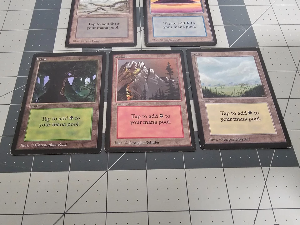MTG ⭐ Beta Edition ⭐ Land Set ⭐ Vintage Legacy ⭐ - Image 4 of 4