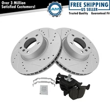 Performance Front Brake Pad & Rotor Kit Performance Ceramic Fits BMW