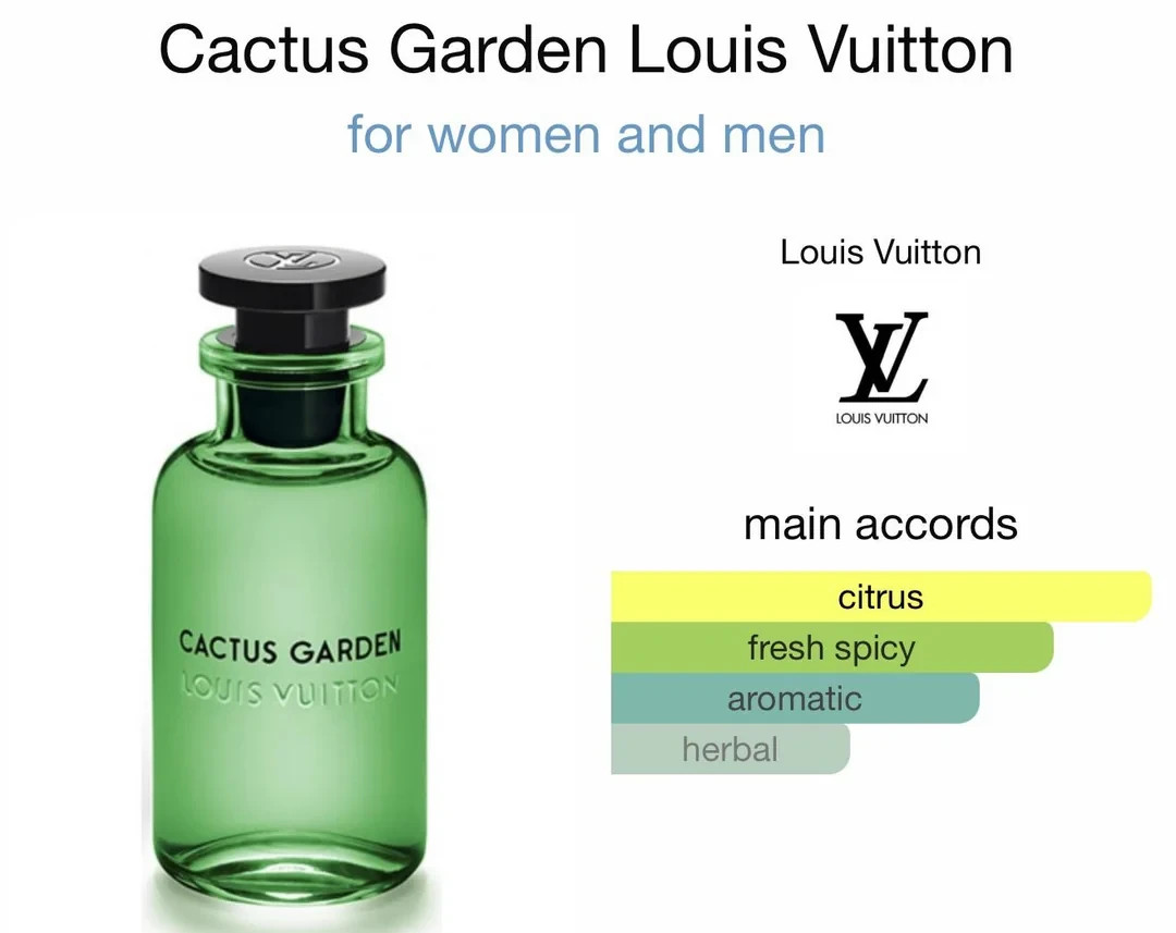 CACTUS GARDEN LOUIS VUITTON 香水100ml LOUIS VUITTON CACTUS GARDEN 香水 100ml