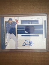 2020 Panini National Treasures - Game Gear Materials Signatures Cavan Biggio...