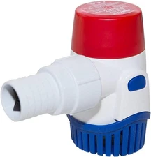 Rule 27DA-24 Marine Bilge Pump, Non-Automatic, 1100 GPH, 24 Volt