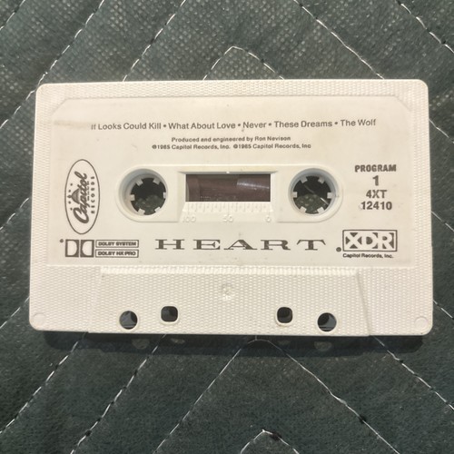 Heart - Heart Cassette 1985 Capitol Records Classic Rock Album - Picture 4 of 6