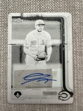 1/1 AUTO 2025 Topps Chrome Updates - Gavin Lux #AC-GL Black Printing Plate  /1