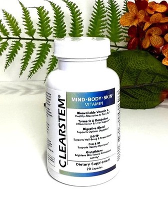 Clearstem (age+acne) MIND-BODY-SKIN Vitamin 90 Capsules....