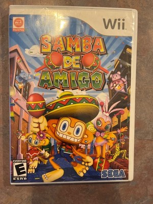 Samba de Amigo Nintendo Wii PAL UK Family Kids Music Maracas Game