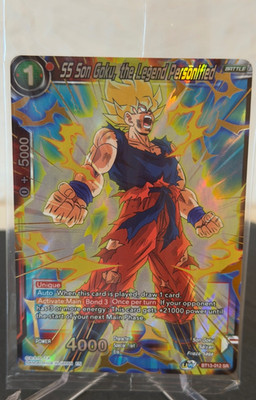 Dragon Ball Super TCG - SS Son Goku Legend Personified BT13-012 SR - SEALED OVP