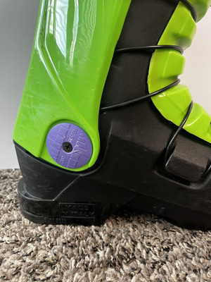 Full Tilt Classic Original Ski Boots, Size 25-25.5 - Purple Green