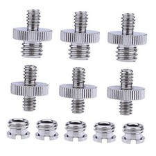 1/4 and 3/8 inch Converter Camera Tripod Screw Adapter Mount