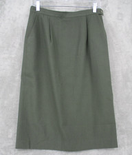 Vintage Pendleton Skirt 8 Wool Career Classic Pockets Modest Career Zip Lined