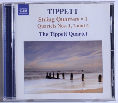Sir Michael TIPPETT String Quartets 1, 2 & 4 / Tippett Quartet (CD, Naxos 2008)
