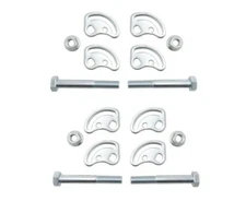 2 Front Upper Alignment Chassis Cam Bolt Kit for 99-15 Chevy GMC 03-09 Hummer H2