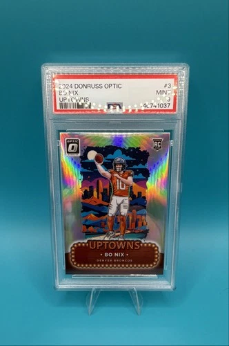 2024 Panini Donruss Optic - Uptowns Bo Nix #3 (RC)