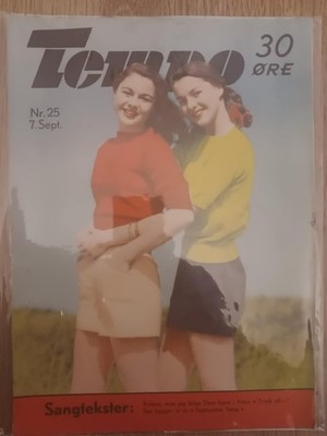 Tempo september 1948 danish magazine nr 25 vtg