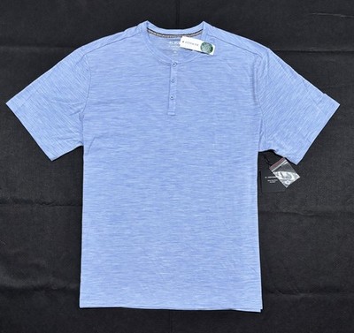 NWT Stitch Fix 01.Algo Performance Polo Shirt Merino Wool Blend Mens XXL Blue