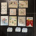Lot Of 12 Vintage Greeting Cards & Baby Announcements Hallmark, Gibson..UNUSED!! — photo 1