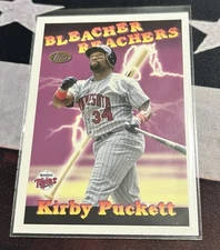 2025 Topps Update Series Kirby Puckett #BR-8 Bleacher Reachers Insert Twins
