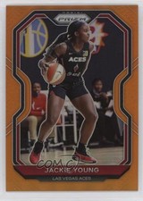 2021 Panini Prizm WNBA Orange Prizm 19/50 Jackie Young #47 5l1
