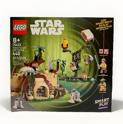 Lego 75422 Star Wars SMART Play YODA'S HUT & JEDI TRAINING 440pc Building Set