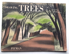DRAWING TREES Victor Perard 1955 Art Instruction Softcover Book PITMAN