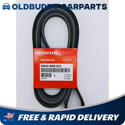 #ad #ad Serpentine OEM Belt Rib Fits HONDA CR V L4 2.4L 07 09 OE 38920 RBB E03 US $31.69