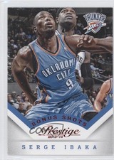 2013-14 Panini Prestige Red Bonus Shots Serge Ibaka #61 1e9