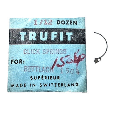 EB Bettlach 1504 1570 1599 Click Spring watch part #434/21