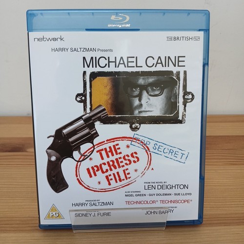 The Ipcress File Network UK 2014 Region B Blu Ray Booklet Michael Caine sehr guter Zustand