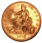 New Listing1876-S Trade Dollar Silver AU Details Cleaned US Coin