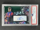 2023-24 Topps Crystal Premium UEFA Lamine Yamal Green RC Auto /75 PSA 10/10