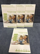 Lot Of 4 8.5" LCD Writing Tablet Electronic Art Drawing Notepad Doodle 