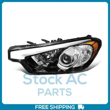 Headlights OE Style Left Side Projector Lamp Assembly for 2014-2016 Forte 5 Koup