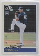 2019 Panini Donruss Retro 1985 Season Stat Line 87/154 Jacob Nix #224 0w7