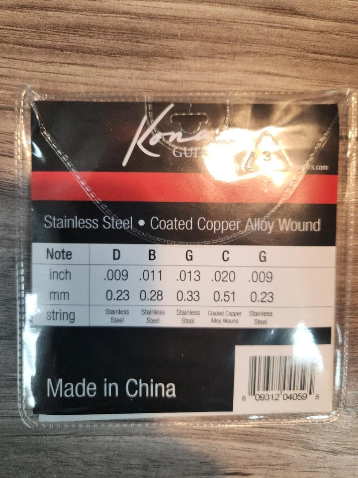 KONA GUITARS BANJO STRINGS KBJ05 (PSC013609) - Image 2 of 2