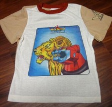 VOLTRON pajama shirt 1984 vtg cartoon size 12 youth lrg Defender of Universe TV